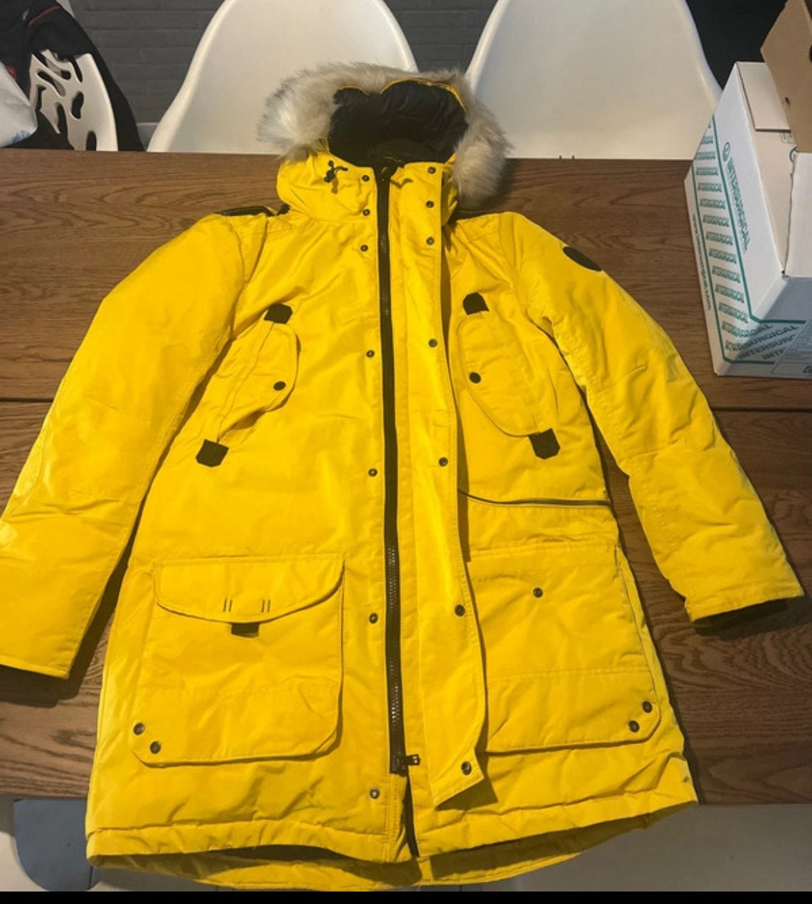 Lange winter jas, Kleding | Heren, Ophalen, Zo goed als nieuw