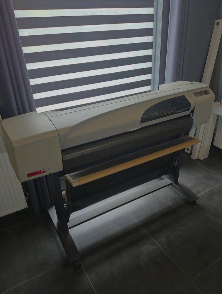 Grootformaat printer, Ophalen