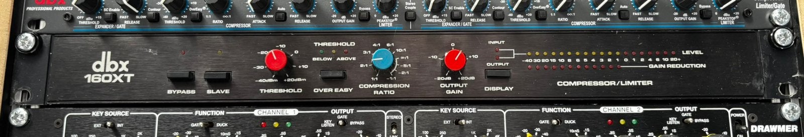 Dbx 160 xt, Musique & Instruments, Enlèvement ou Envoi, Utilisé, Compresseur