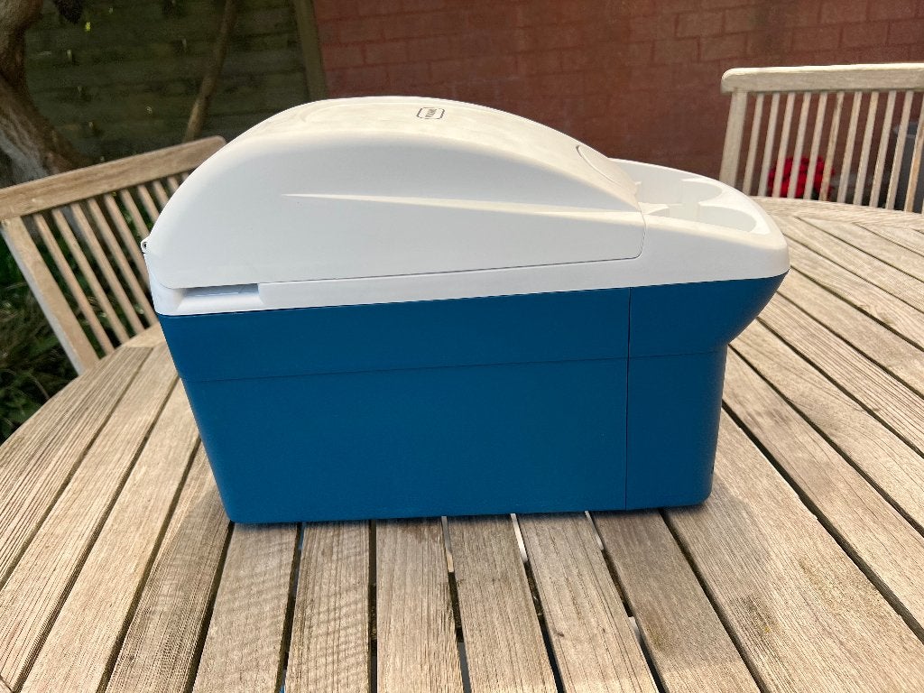 Mobicool MT08 DC Compacte Thermo Elektrische Koelbox 12 Volt, Caravans en Kamperen, Ophalen, Zo goed als nieuw, Koelbox, Elektrisch