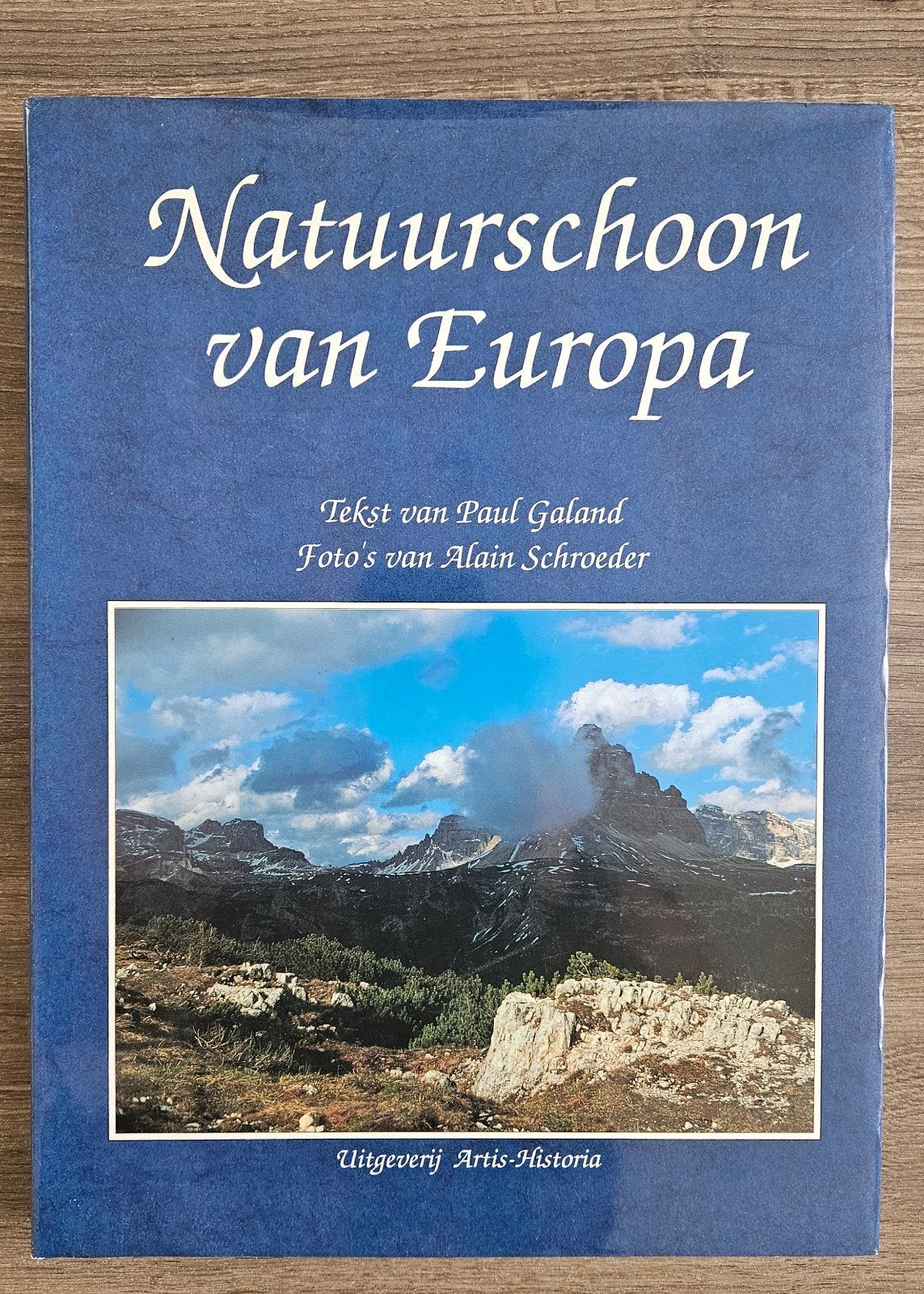 Natuurschoon van Europa, Boeken, Ophalen