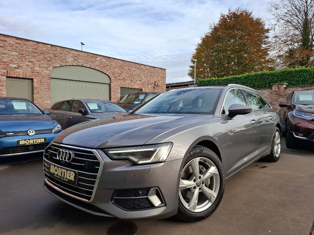 Audi A6 Avant,2.0TDi/204pk/Automaat,Led/Xenon,Pdc,Cc,Navi, Autos, Audi, Entreprise, Entretenue par le concessionnaire, Noir, 5 portes