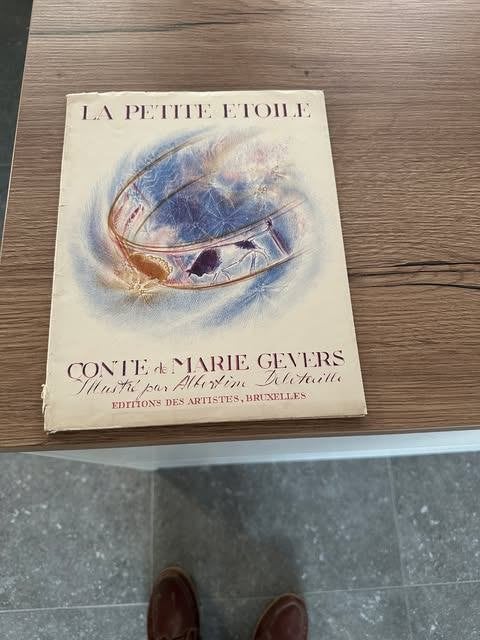 la petite etoile conte de Marie Gevers 1941, Gelezen, België, Marie Gevers, Ophalen of Verzenden