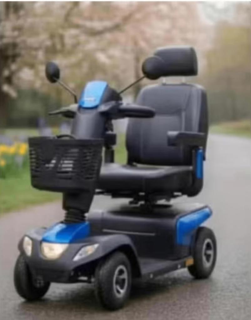 scootmobiel met goede batterijen, Ophalen, Gebruikt