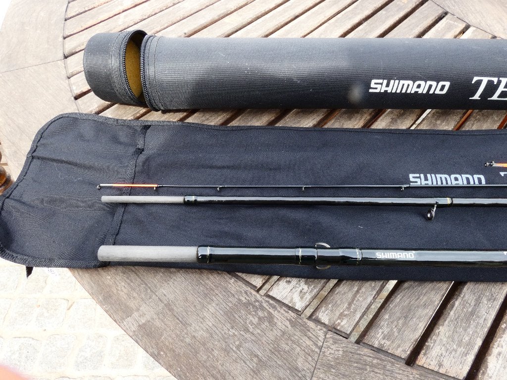 Shimano technium df light feeder, Enlèvement ou Envoi, Comme neuf, Canne à lancer