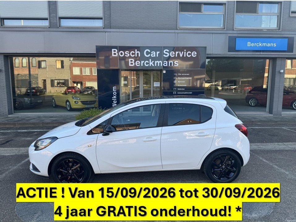 Opel Corsa Black Edition 5d 1.2 benzine, Achat, Euro 6, Entreprise, Noir