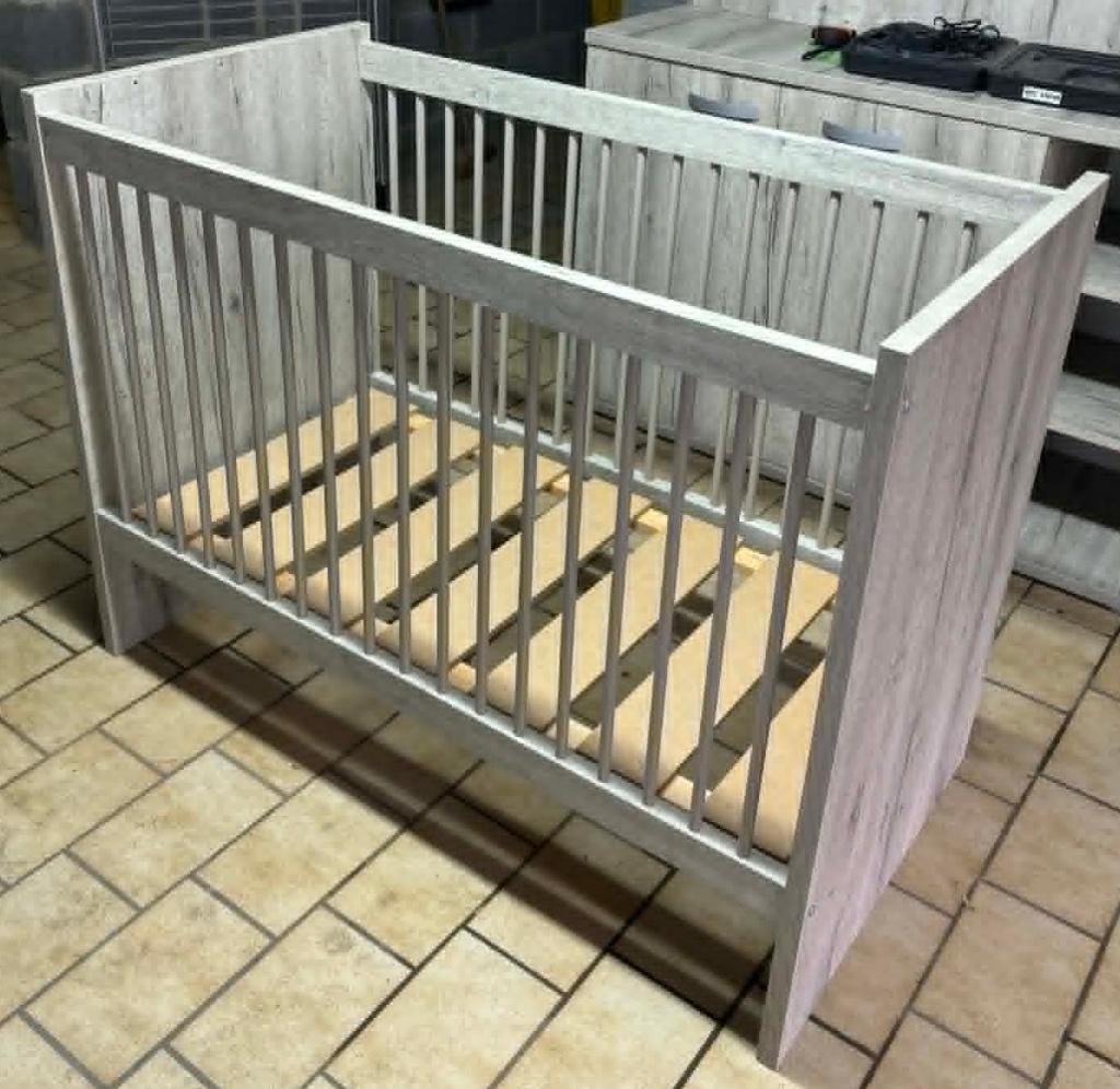Petit lit bébé + extension pour lit 1place + matelas, Matelas, 85 à 100 cm, Enlèvement, Utilisé