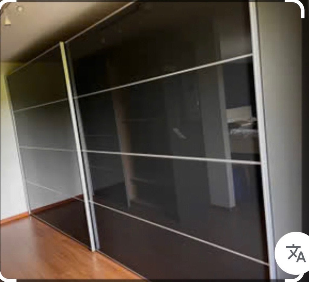 Zwarte grote kleerkast, Huis en Inrichting, Kasten | Kleerkasten, Ophalen, Met deur(en), 200 cm of meer, 200 cm of meer