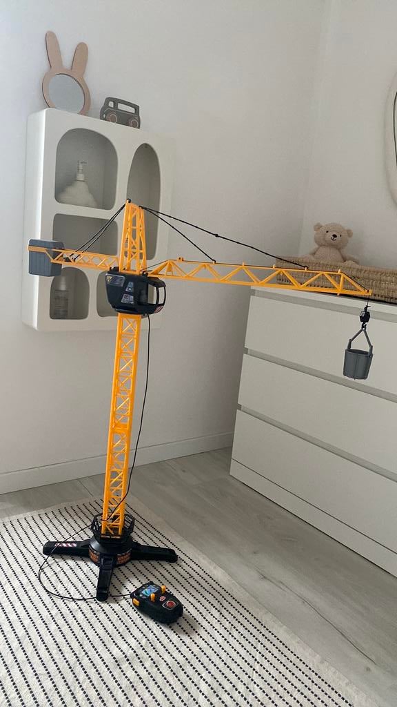 Hijskraan dickie toys, Ophalen, Zo goed als nieuw