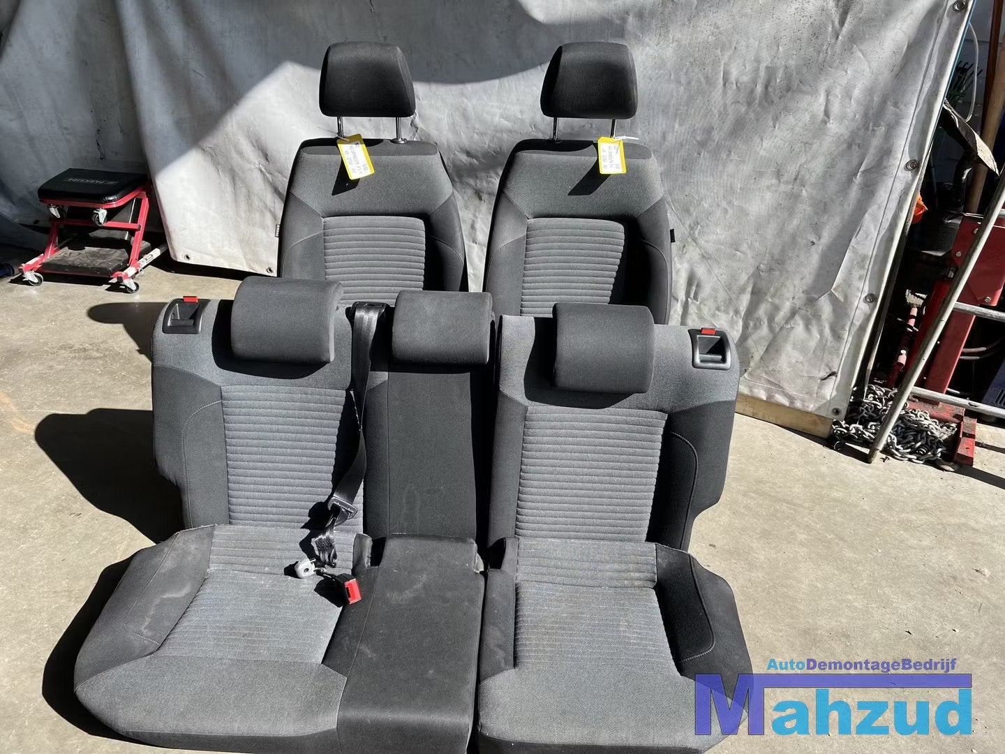 VW POLO 6R 6C Zwart interieur compleet 2009-2016, Auto-onderdelen, Interieur en Bekleding, Gebruikt, Volkswagen, Volkswagen AG