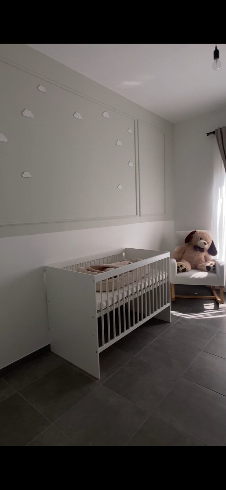 lit à barreau bébé (literie complète), Enlèvement, Comme neuf, Garçon ou Fille