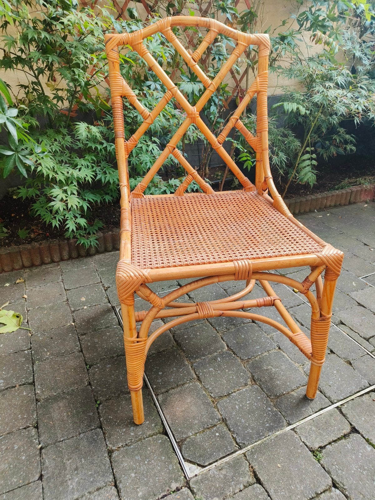 Mooie rotan stoel, Antiek en Kunst, Ophalen