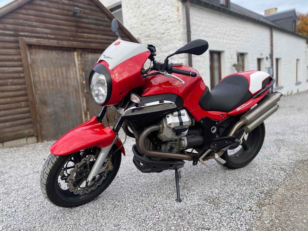 Moto Guzzi 1200 Sport, Occasion, Plus de 35 kW, 2 cylindres, 1200 cm³