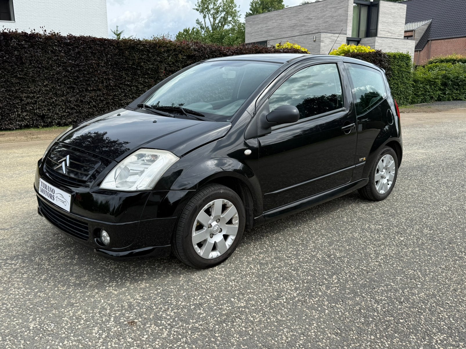 Citroen C2 1.3i VTR uitvoering, Auto's, Stof, 1360 cc, 4 cilinders, Zwart