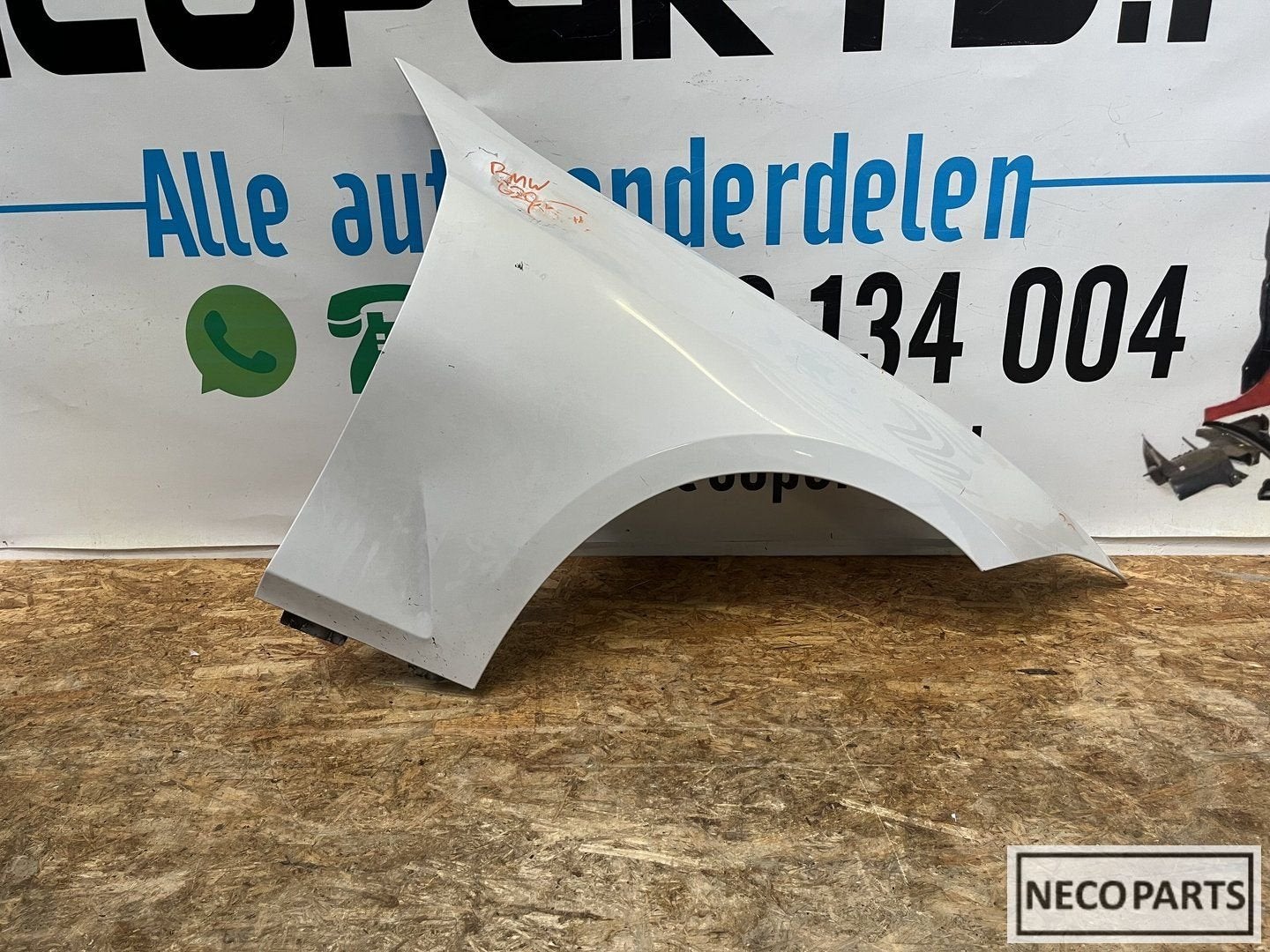 SCHERM BMW G20 G21 VOORSCHERM SPATBORD ORIGINEEL, Gebruikt, -, -, Ophalen of Verzenden