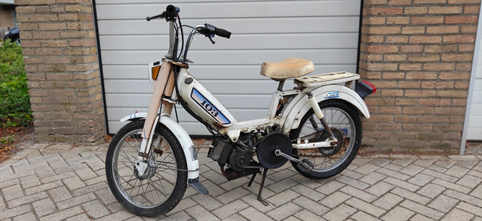 Peugeot 103 Vogue, Ophalen