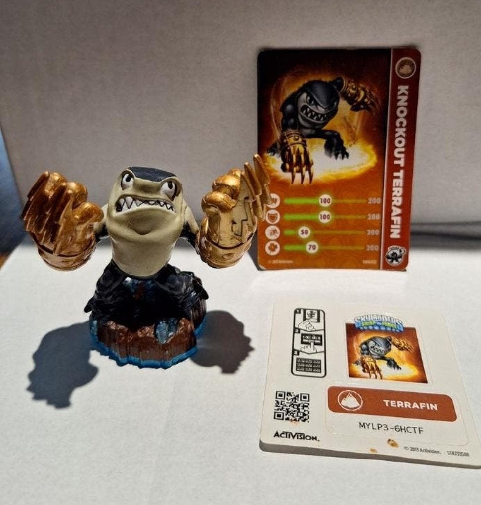 Skylanders Giants Terrafin Figuur + Kaarten (Wii), Enlèvement ou Envoi