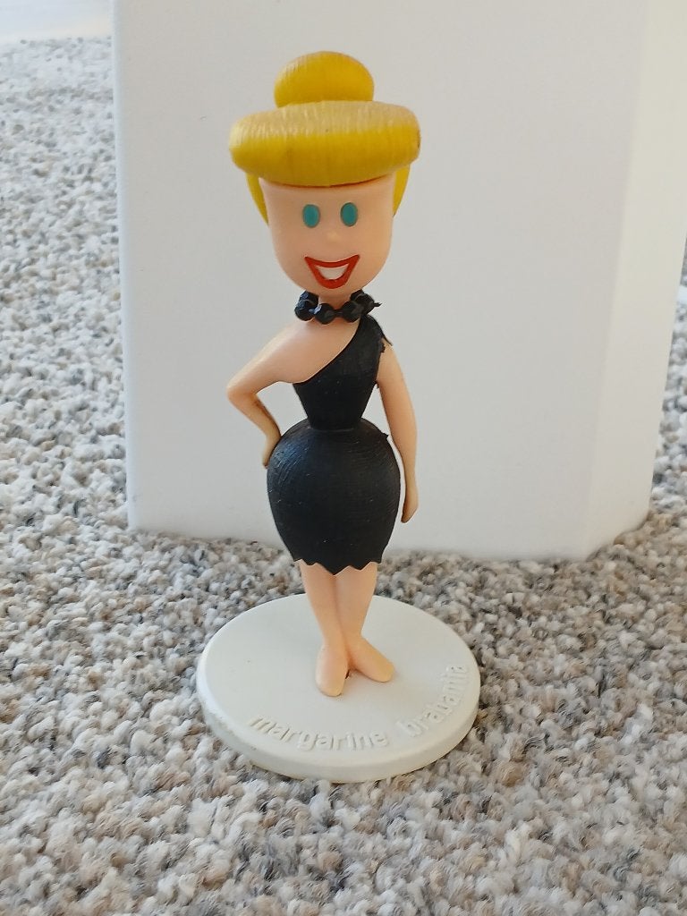Wilma Flintstone, Moplas, 1967, Collections, Jouets miniatures, Enlèvement ou Envoi, Comme neuf