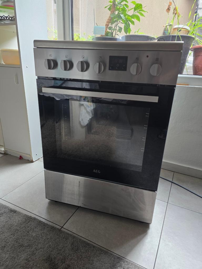Dubbelfunctie gas- en elektrisch fornuis., Elektronische apparatuur, Ovens, Oven, Ophalen