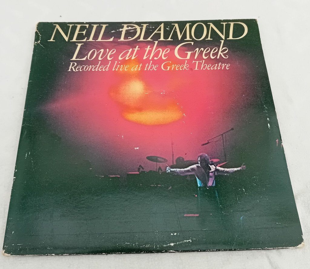 Neil Diamond - Love at the Greek - Dubbel live LP, 12 pouces, Enlèvement ou Envoi, Pop, Double LP