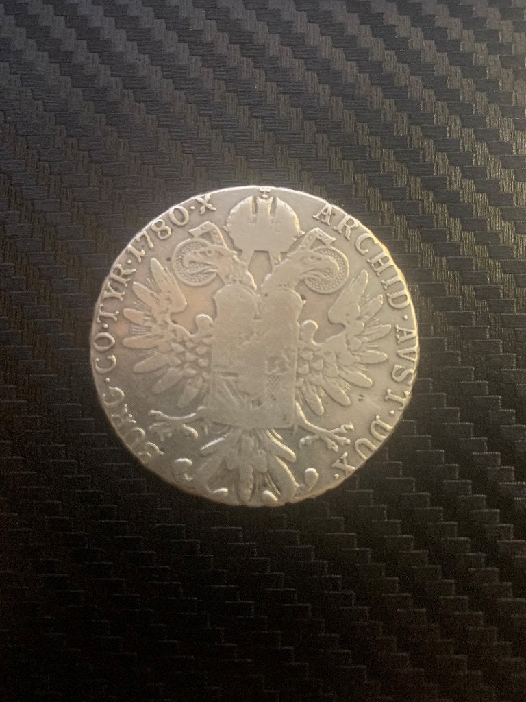 1 Thaler 1780 Marie Thérèse Autriche, Postzegels en Munten, Ophalen, Oostenrijk, Losse munt