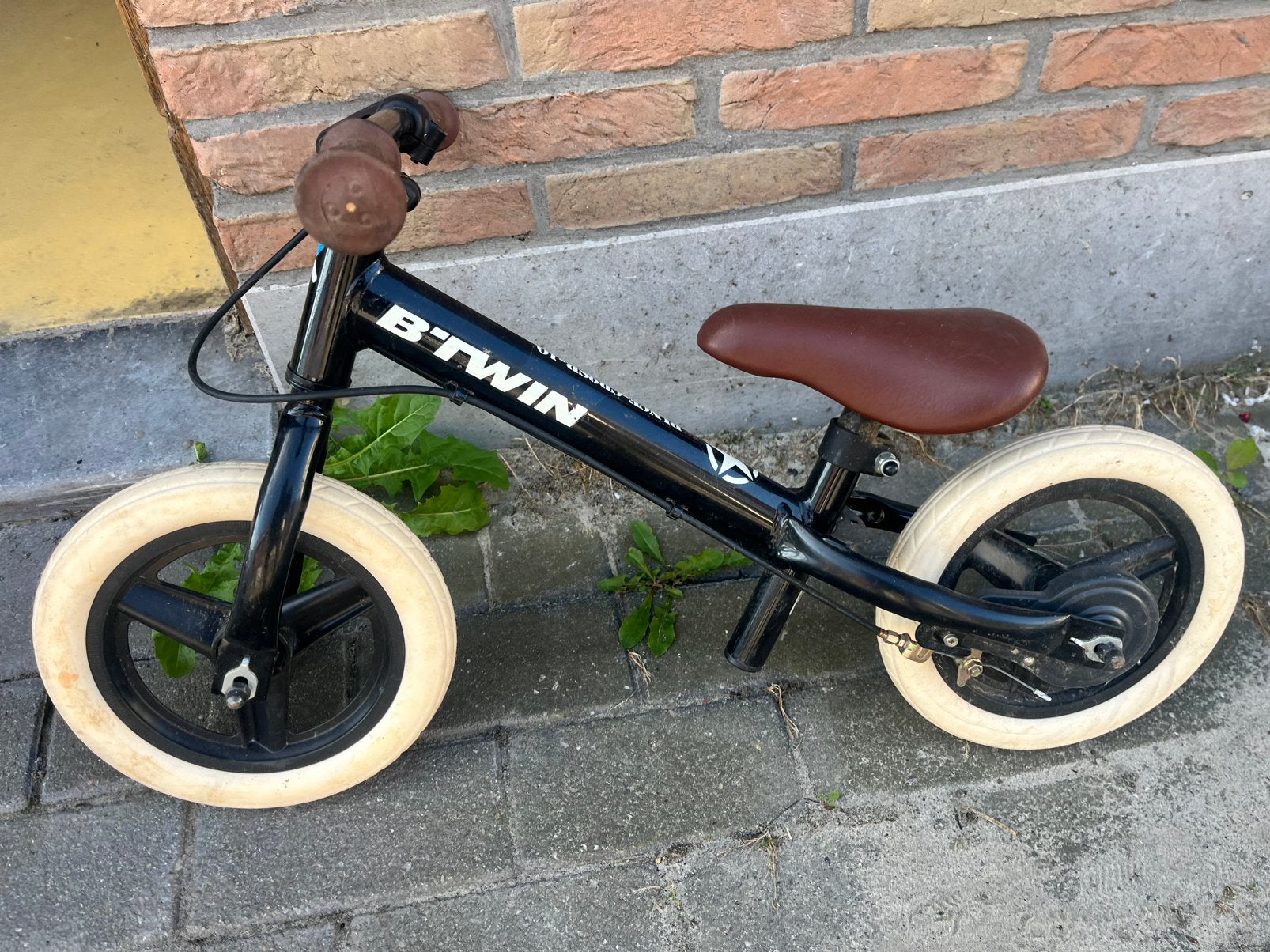 Draisienne pour enfants B'TWIN noir - 12 pouces, Enlèvement, Comme neuf, Vélo d'équilibre
