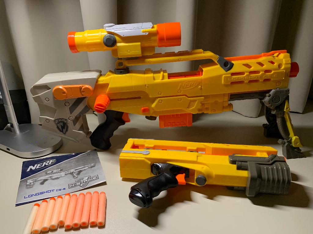NERF Longshot CS-6 Icon Series, Enlèvement ou Envoi, Comme neuf