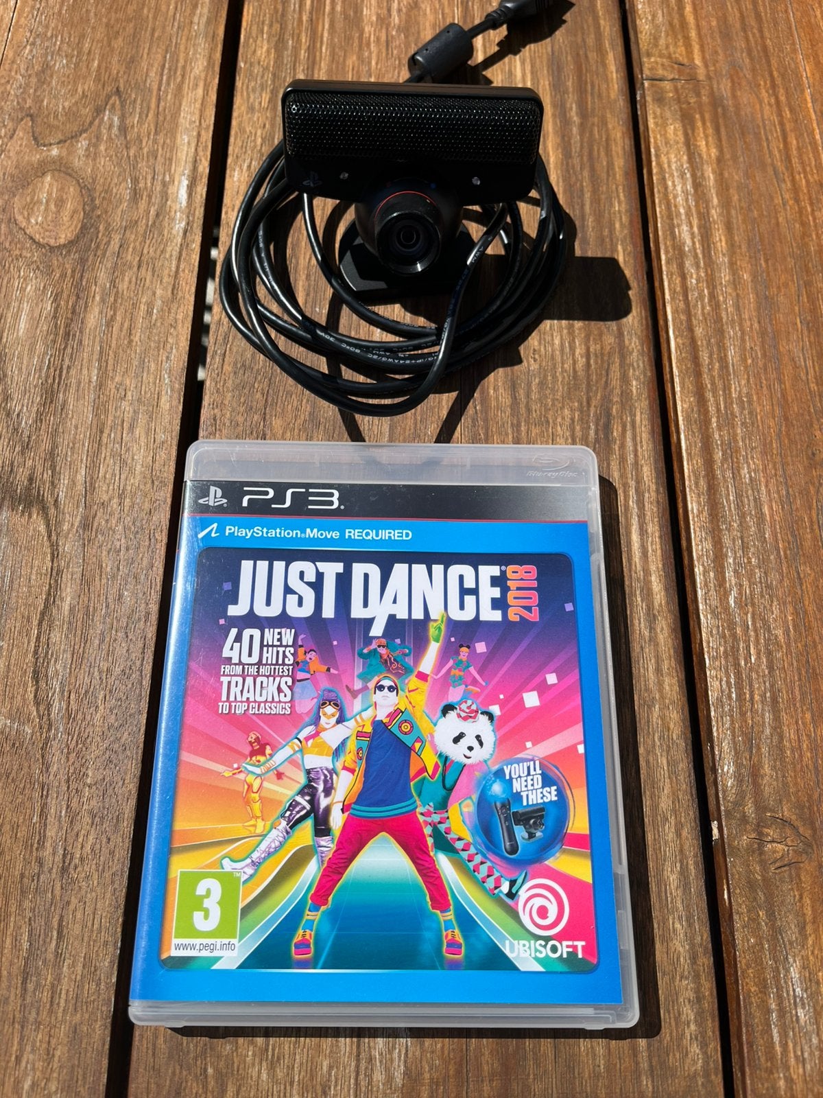 Just Dance 2018 - PS3 + camera, Games en Spelcomputers, Games | Sony PlayStation 3, Ophalen of Verzenden, Zo goed als nieuw, Muziek