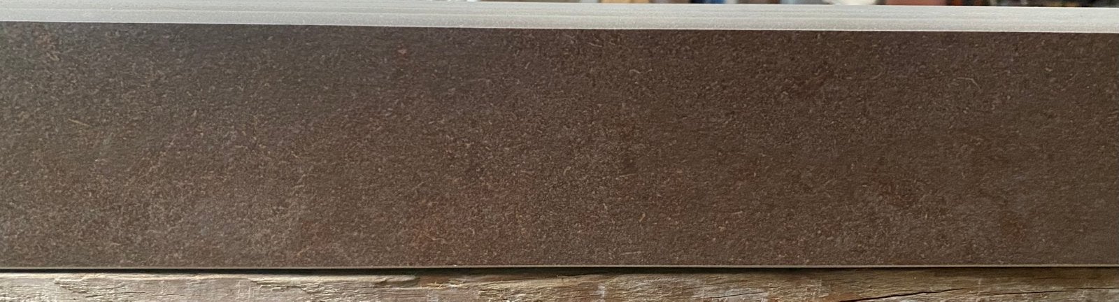Keramische plinten cortenstaal uitzicht 7x90 cm  (10,8 lm), Ophalen, Nieuw, Plinten