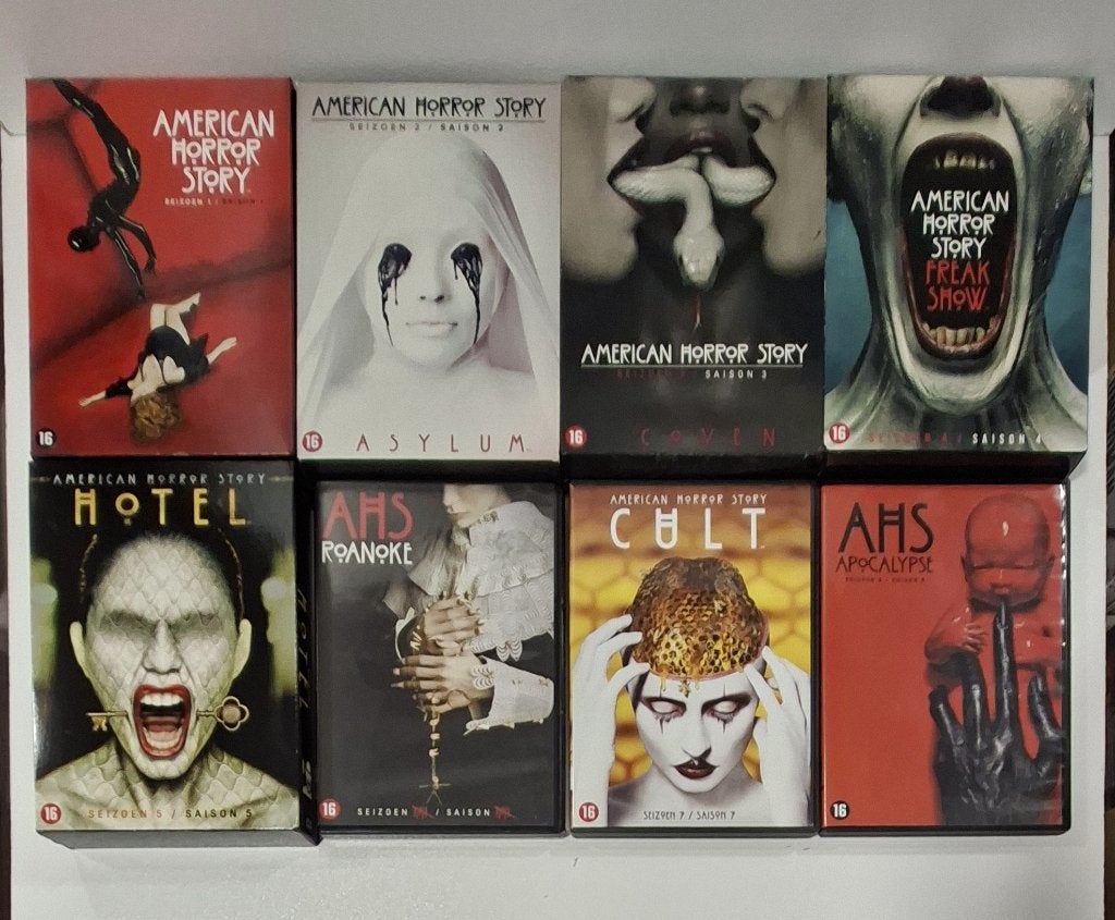American Horror Story complete serie 1-8, Anglais, Horreur, Enlèvement ou Envoi, Série complète