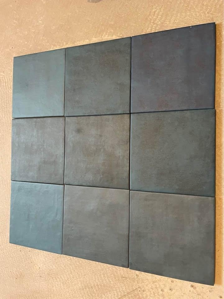 Carrelage bleu REVOIR PARIS Atelier Marine" 14x14 cm(5,4 m²), Bricolage & Construction, Briques, Neuf, Briques, Enlèvement