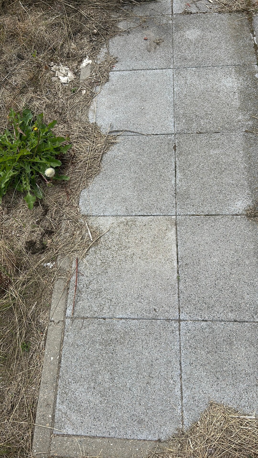 Betontegels, Ophalen, Gebruikt