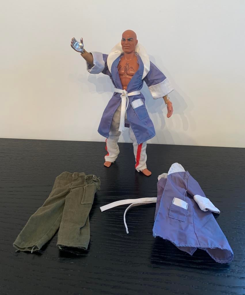 1971 Big Jim Dr Steel Mattel-figuur gemaakt in Hong Kong, Ophalen of Verzenden, Gebruikt