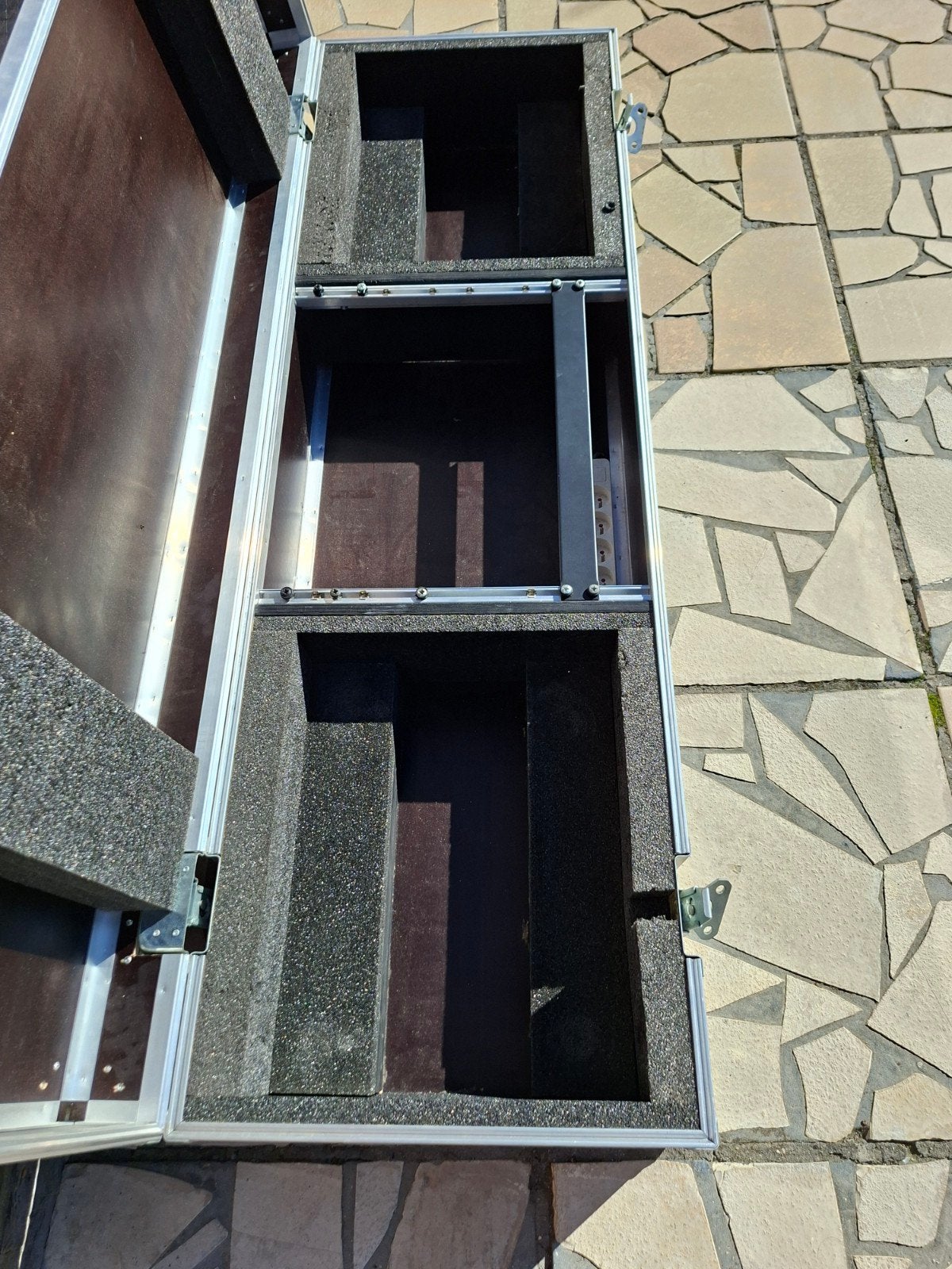 flightcase voor 2 platenspelers en mengpaneel, Muziek en Instrumenten, Ophalen
