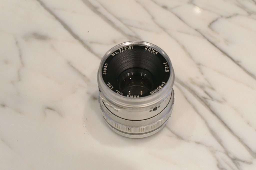 Kowa 85mm/2.8  voor Kowa Six, Ophalen of Verzenden, 1960 tot 1980, Lens of Lenzen