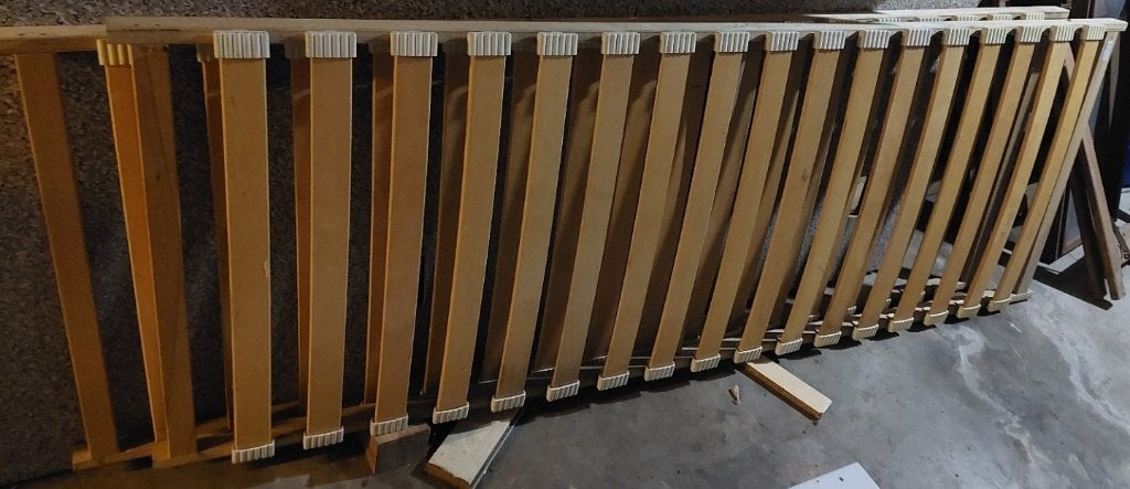 2 cadres à lattes Sultan Måne 90 x 200 - Parfait état, Neuf, 90 cm, Enlèvement, Sommier