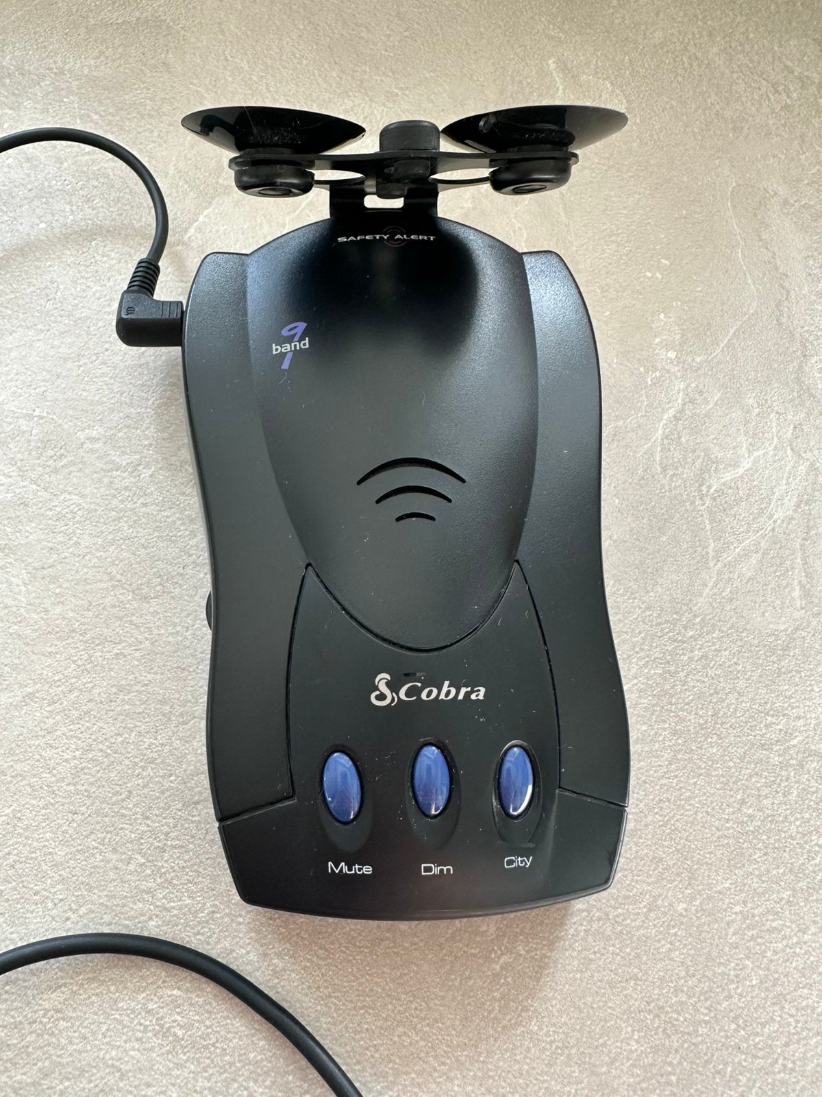 Cobra ESD-9000 Radardetector – compleet! (Vintage / Export), Ophalen of Verzenden, Gebruikt