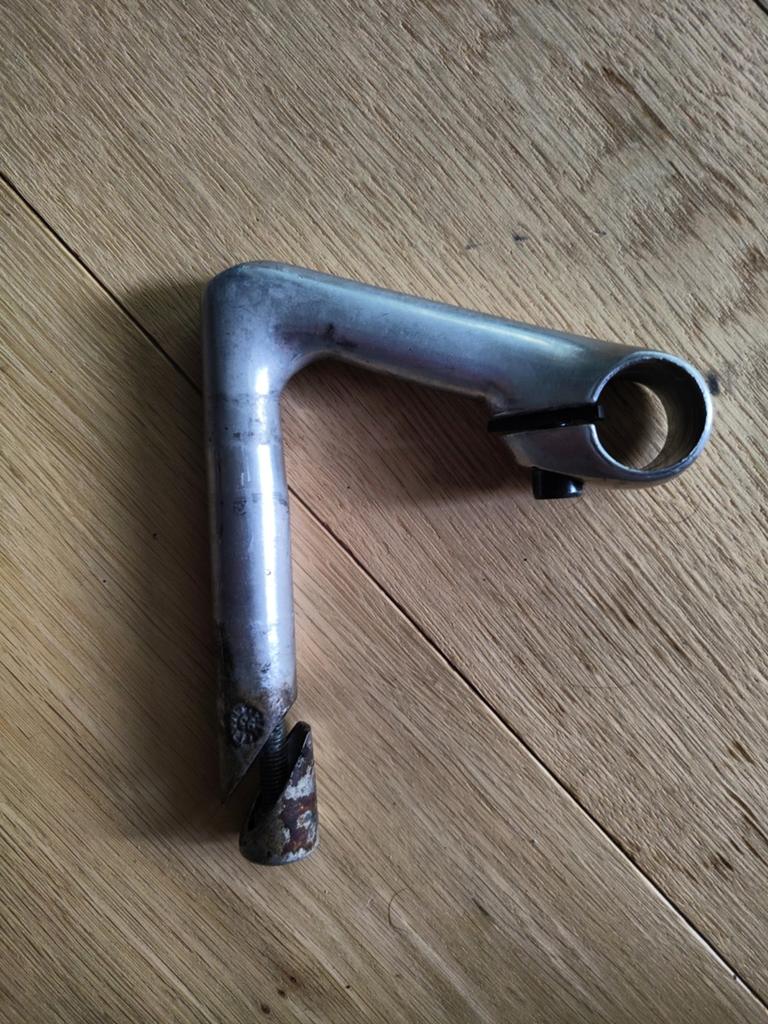 Potence vintage pour vélo, Fourche avant, Enlèvement, Utilisé, Aluminium