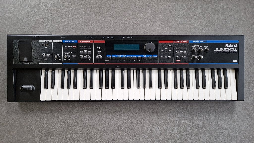 Roland Juno-Di 61 toetsen, Muziek en Instrumenten, Ophalen, Roland, Aanslaggevoelig, 61 toetsen