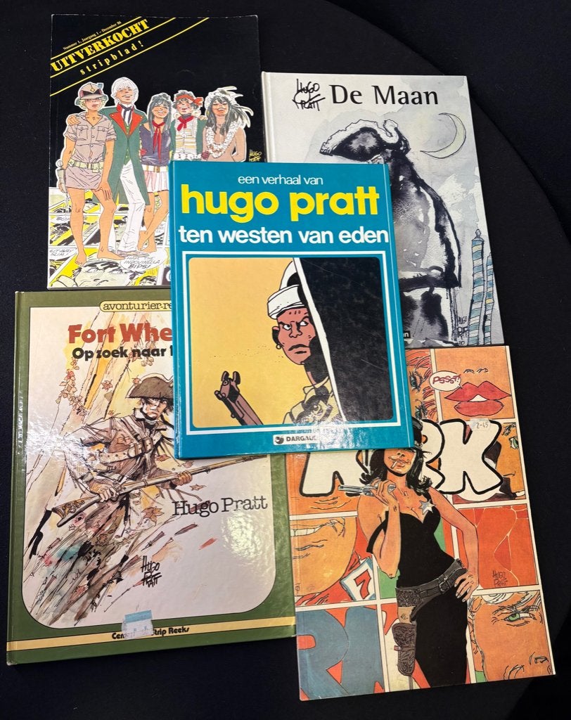 CORTO MALTESE/HUGO PRATT 5 bandes dessinées en néerlandais, Plusieurs BD, Enlèvement ou Envoi, Comme neuf, Hugo Pratt