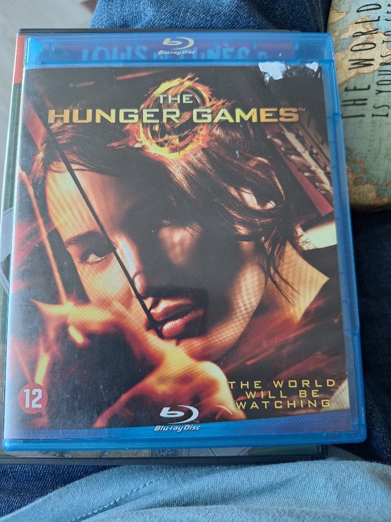 The Hunger Games, blu ray, ndl ondertiteld, Cd's en Dvd's, Ophalen of Verzenden, Zo goed als nieuw, Engels, Nederlands