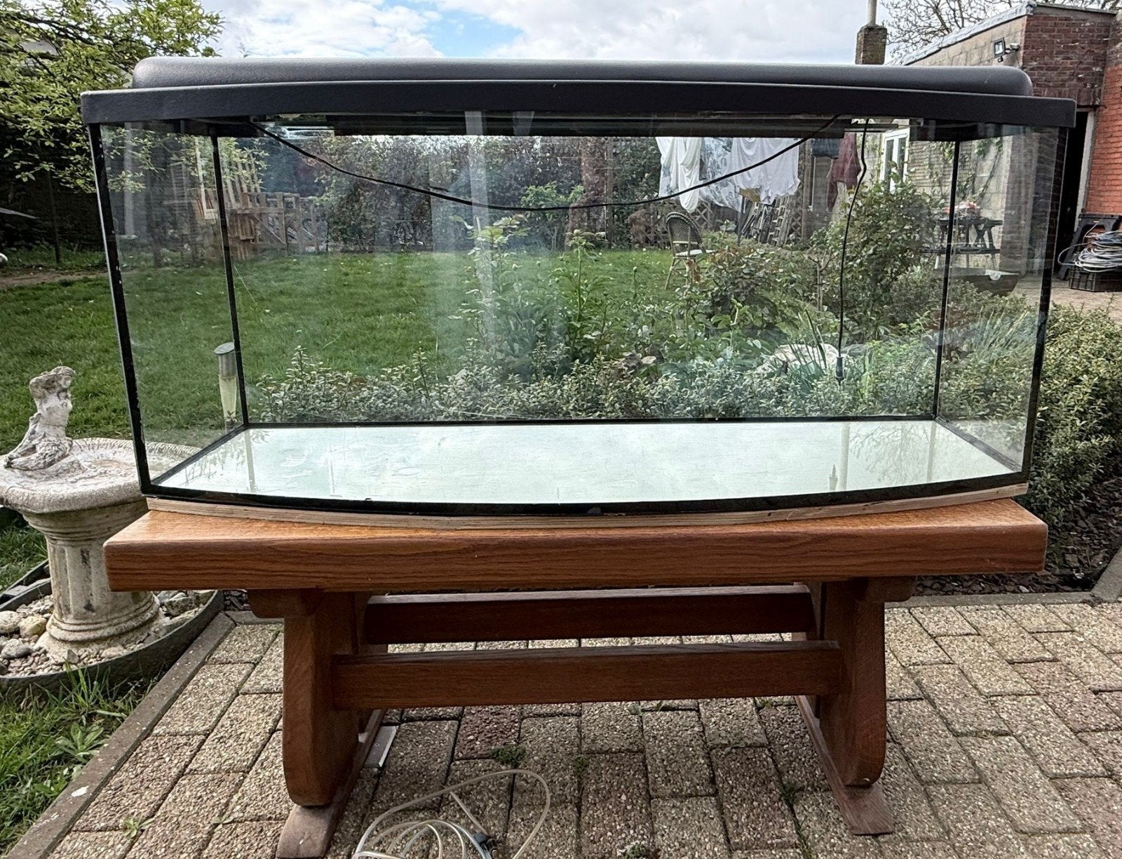 Aquarium // ~ 300l inhoud, Dieren en Toebehoren, Vissen | Aquaria en Toebehoren, Ophalen, Inclusief toebehoren, Zo goed als nieuw