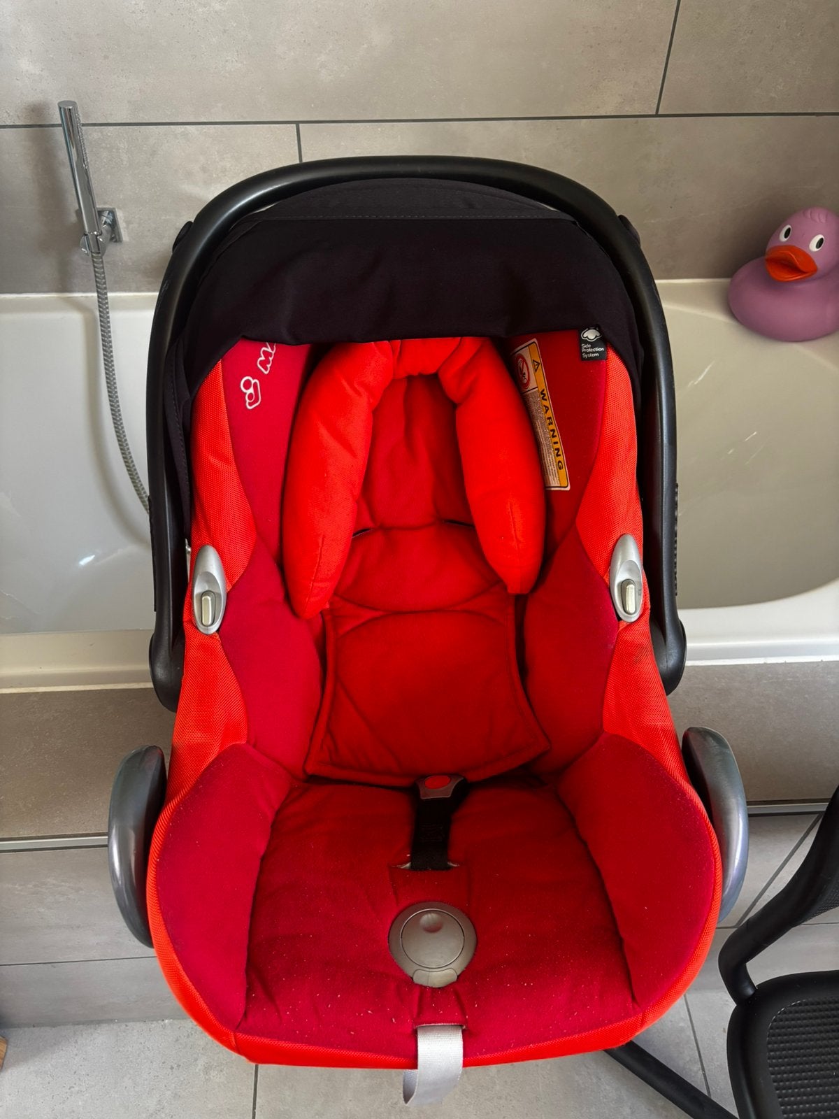 Maxi cosi, Ophalen, Zo goed als nieuw