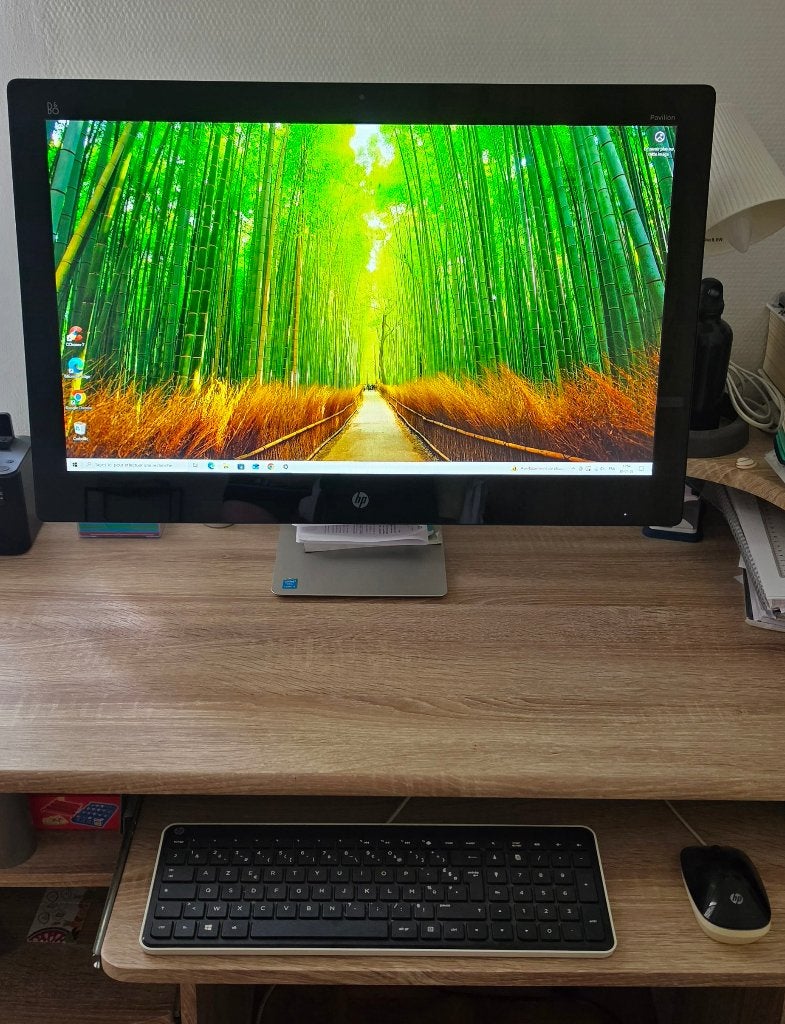 Pc HP tout en un 27", Informatique & Logiciels, Hp, HDD, Avec carte vidéo, Comme neuf