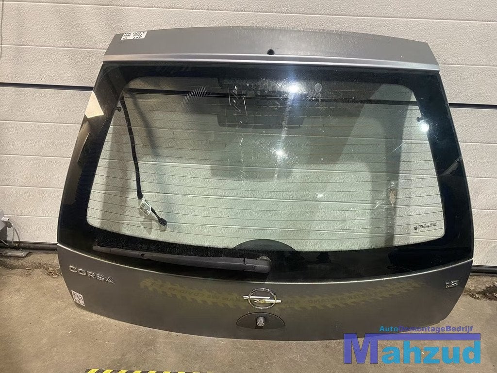 OPEL CORSA C Grijs Z163 ACHTERKLEP Achterdeur 2000-2006, Arrière, Opel Automobile GmbH, Porte, Opel
