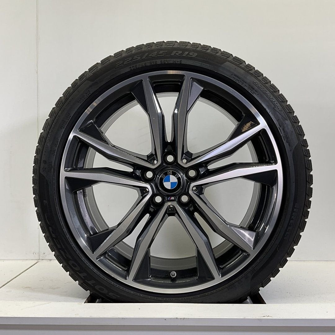 BMW X1 F48 X2 F39 SET VELGEN + WINTERBANDEN 19 INCH ORIG. 71, Auto-onderdelen, Banden en Velgen, 19 inch, Gebruikt, -, -