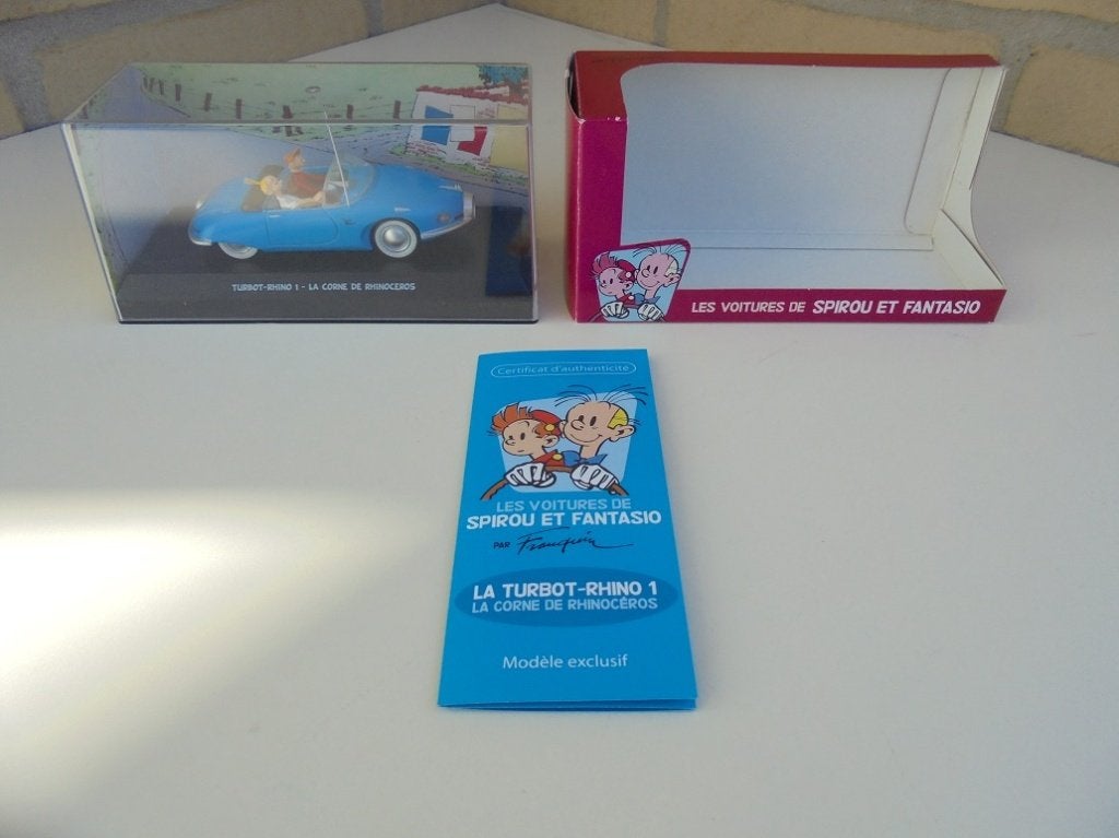 17 Verschillende auto " Spirou et Fantasio " - " Robbedoes ", Collections, Enlèvement, Gaston ou Spirou, Comme neuf, Autres types