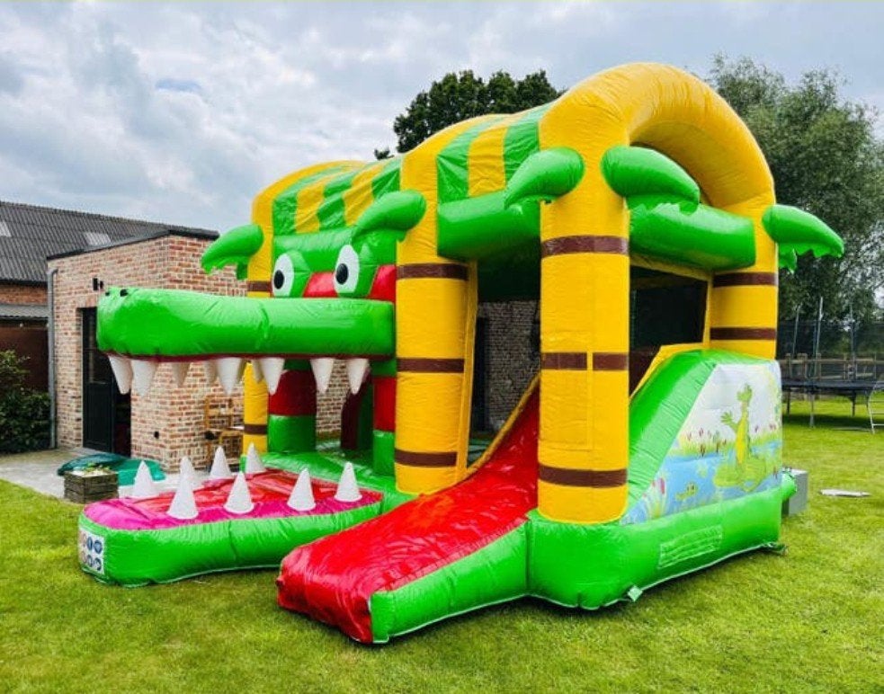 leuk springkasteel te huur Waasland, Ophalen
