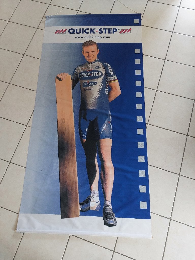 banners quickstep, Ophalen, Zo goed als nieuw