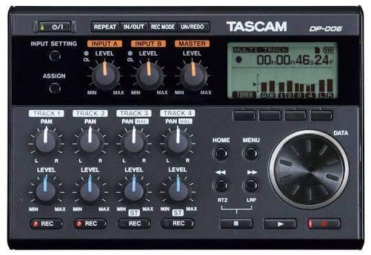 tascam dp-06 recorder, Audio, Tv en Foto, Ophalen of Verzenden, Nieuw, Audio